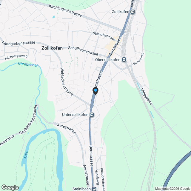 Via Berna - 2.5-Zimmer-Eigentumswohnung in Zollikofen - Karte