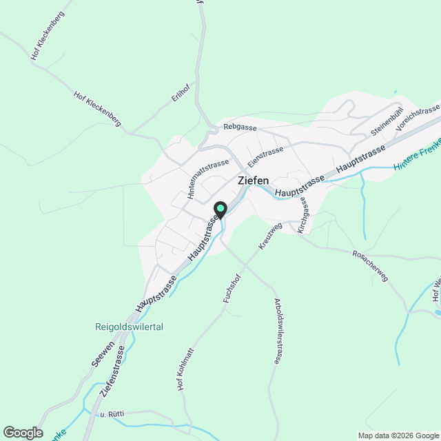 Helle, grosszügige 3,5 Zimmer Maisonette-Wohnung - Karte