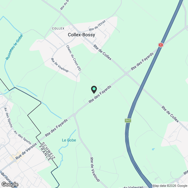 Magnifique appartement - Collex - Karte