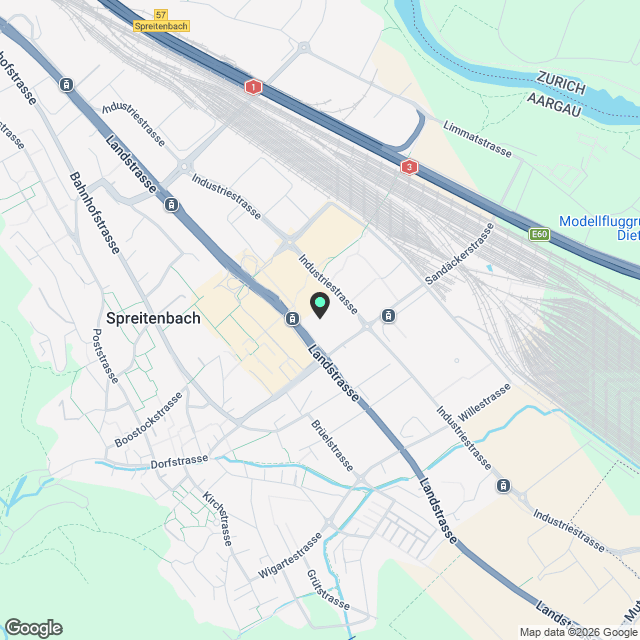 Möblierte Apartments mit Madrid Flair  direkt im grössten Shoppingcenter der Schweiz! - Karte