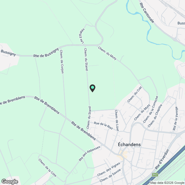 Attique 3.5 pièces neuf - Karte