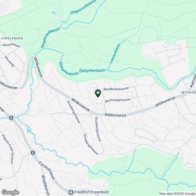 Neubau: 3.5-Zimmer Wohnung im Wohnpark Buchholzstrasse - Karte