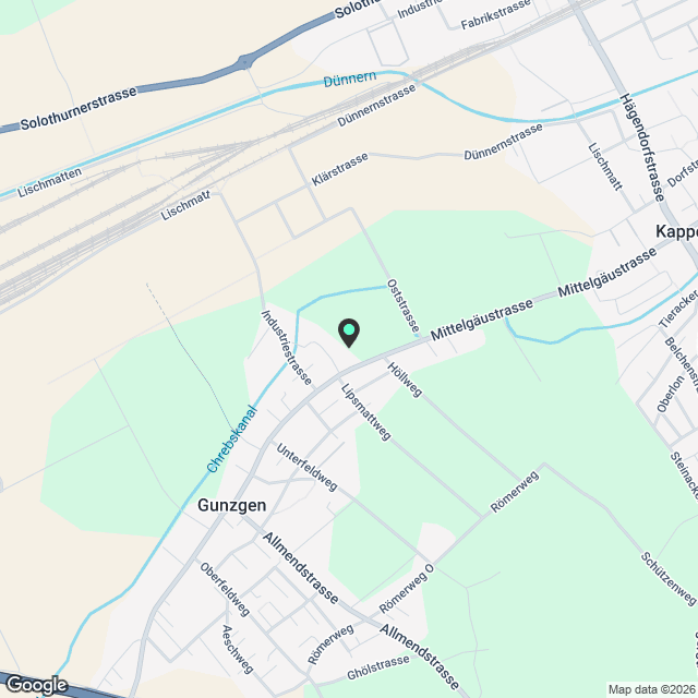 Modern Wohnen - 2 1/2-Zimmer-Wohnung - Karte