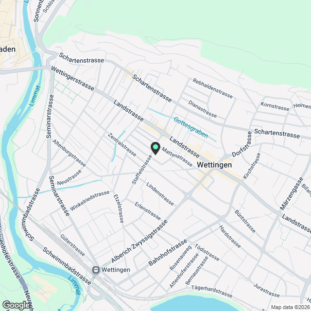 Moderne Wohnung mit grossem Balkon an zentraler Lage - Karte