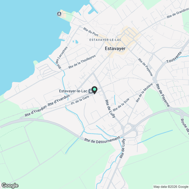 Appartement neuf de 2,5 pièces à Estavayer-le-Lac - Karte
