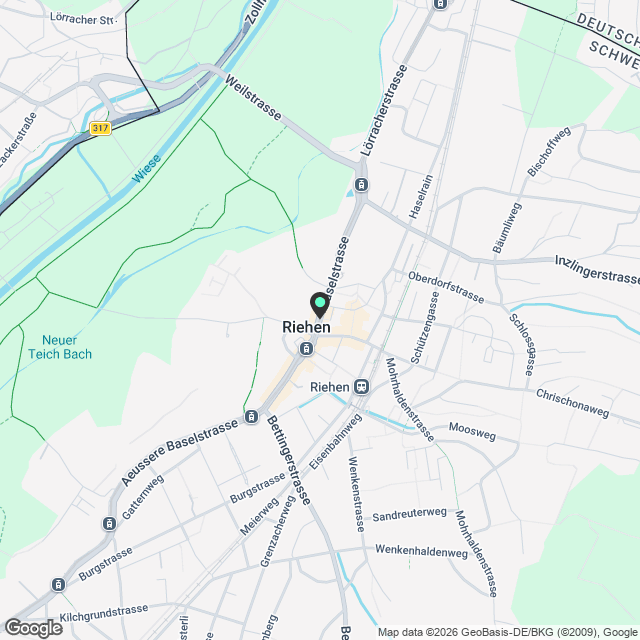 Erstvermietung: Sehr schöne Attika-Wohnung (ca. 105m2) mit grosser Terrasse (ca. 34m2) - Karte