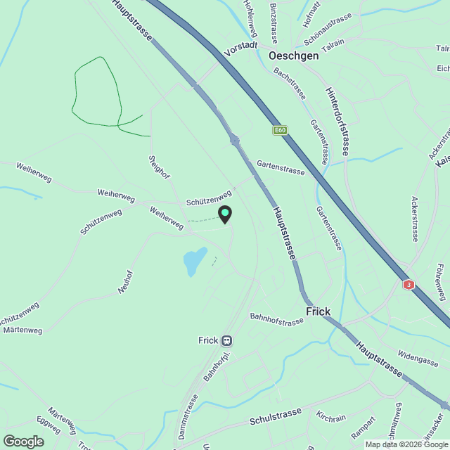 Frick / 3.5 Zimmer-Gartenwohnung - Karte