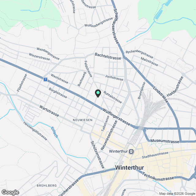 Wohnen mit Industrie-Chic in der ehemaligen Bschüssig - Karte