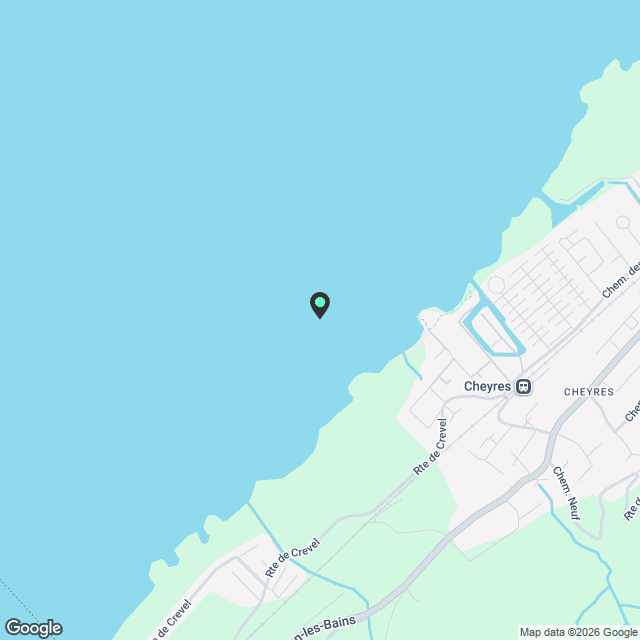 Cheyres, à louer, appartement de 2.5 pièces, vue lac de Neuchâtel ! - Karte