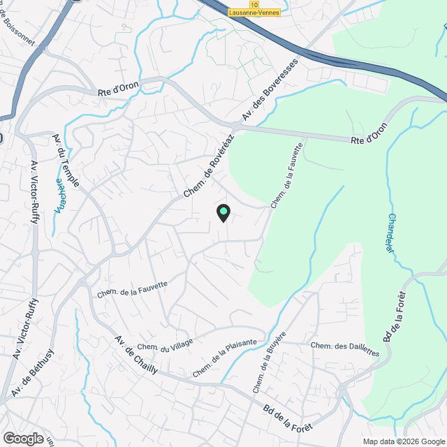 Magnifique appartement neuf 3.5 pièces à Lausanne - Karte