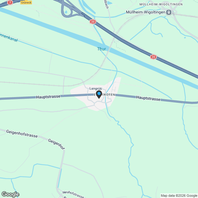 Projektankündigung Neubau Langrüti | Moderne Lebensräume nach Ihrem Geschmack - Karte