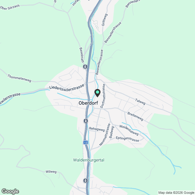 Moderne 4.5-Zimmerwohnung zu vermieten - Karte