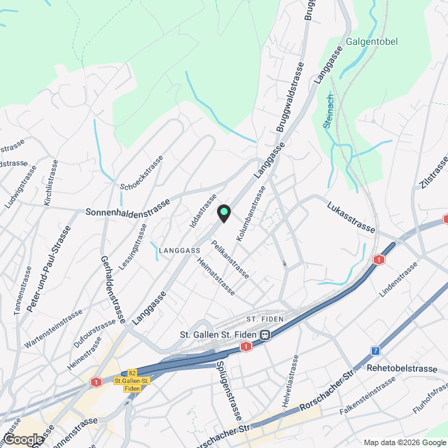 3.5-Zi Wohnung im Neubau - Karte