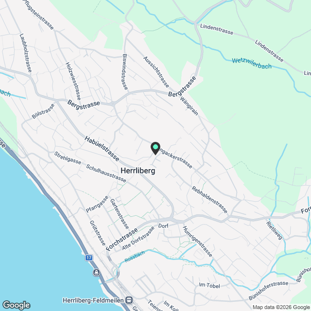 Exklusives Wohngefühl – Erstvermietung 4.5-Zimmerwohnung mit Seesicht in Herrliberg - Karte
