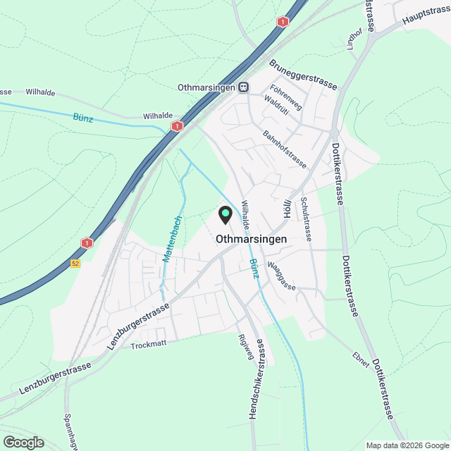 Optimales Wohngefühl in Othmarsingen - mattenpark.ch - Karte