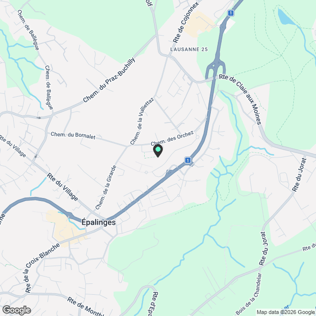 Magnifique attique 3.5 pièces 114 m² Grande terrasse - Karte