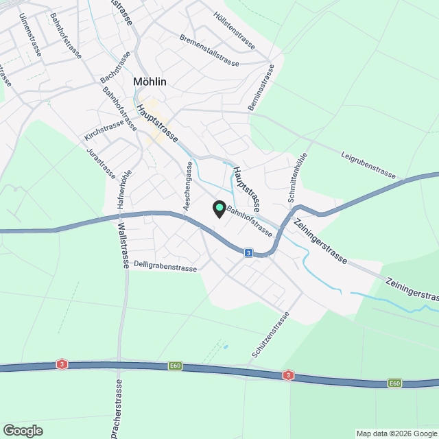 Neubauwohnung in Möhlin! - Karte