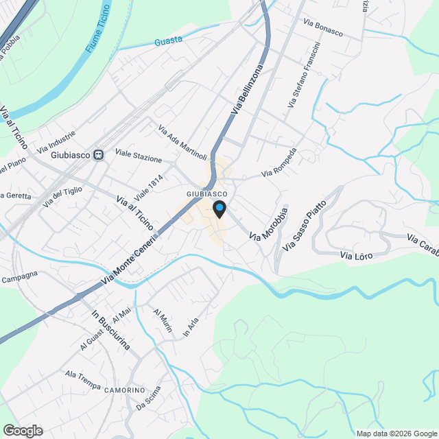 DIRETTAMENTE DAL PROMOTORE - Giubiasco - Piazza Grande - Karte