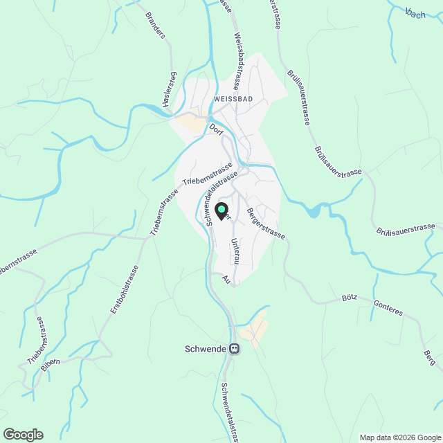 Neue 5,5 Zimmer Wohnung in herrlicher Lage - Karte
