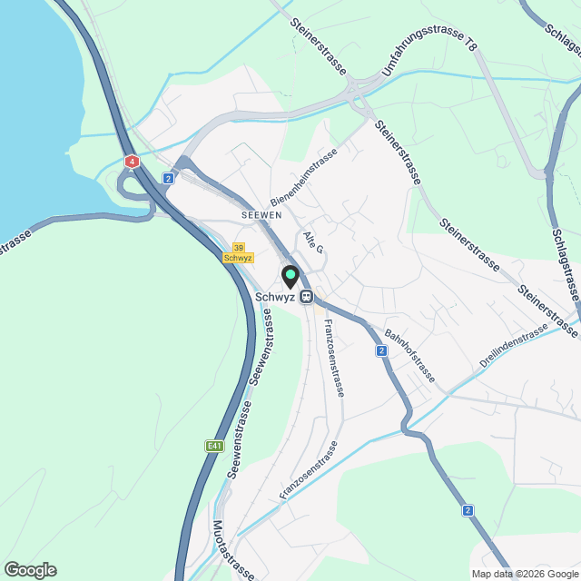 BEFRISTET - 5 Zimmerwohnung in Seewen - Karte