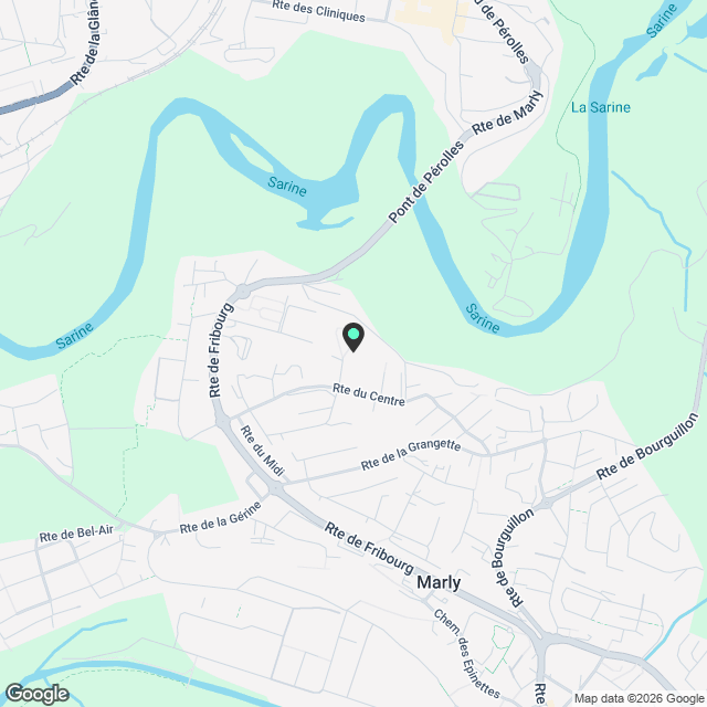 À louer prochainement : Nouveaux appartements de 4.5 pièces à Marly ! - Karte