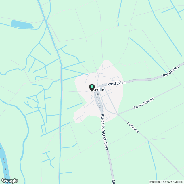 Appartement triplex de 4,5 pièces à Noville - Karte