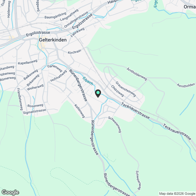 Tolle, neue 3.5-Zimmer-Wohnung an ruhiger Lage - Karte