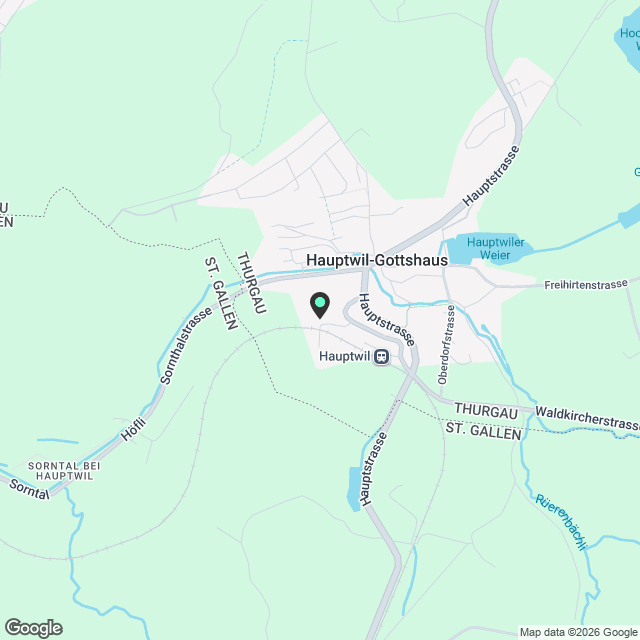 Traumhafte 4.5-Zimmer-Dachwohnung in 9213 Hauptwil - modern - Karte