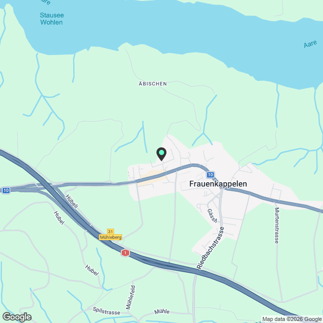 4.5 Zimmer Wohnung in Frauenkappelen - Karte