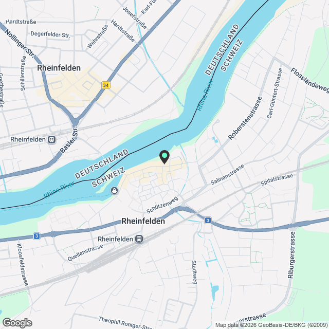 Rheinfelden Erstbezug - 2.5 Zimmerwohnung Loftcharakter - Karte