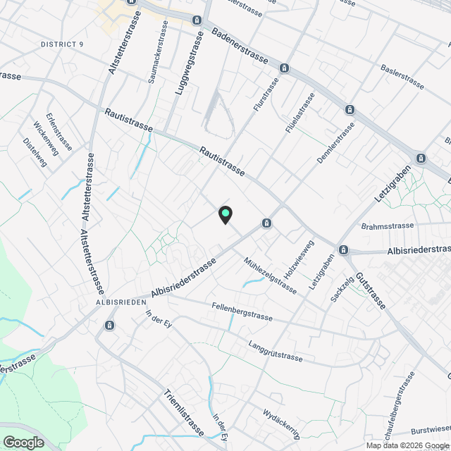 2.5-Zimmerwohnung in Neubau - Karte
