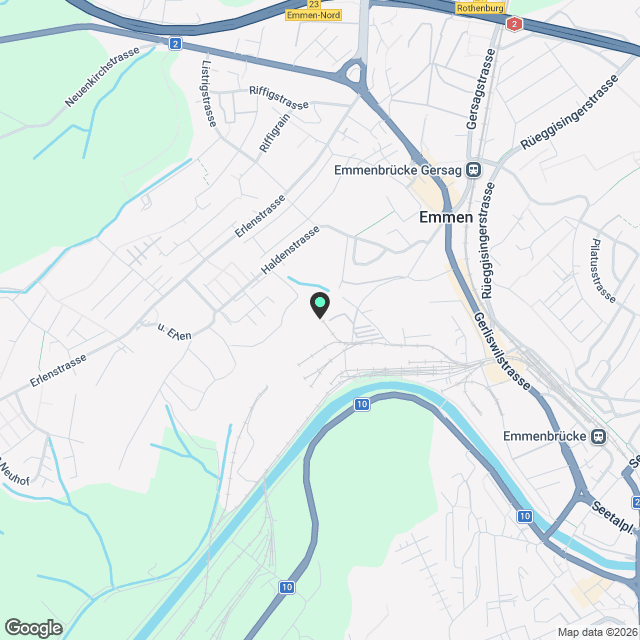 Nachmieter gesucht! Moderne 1.5-Zimmer-Wohnung mit Balkon und Garage - Karte