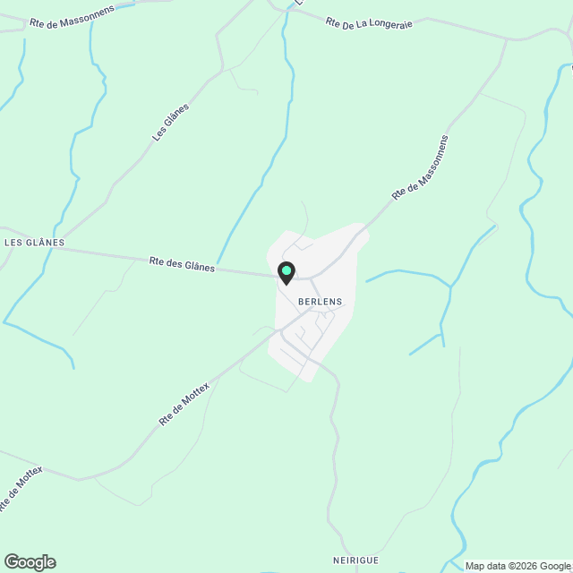 Nouveau projet : Villas 4,5 pièces - Karte