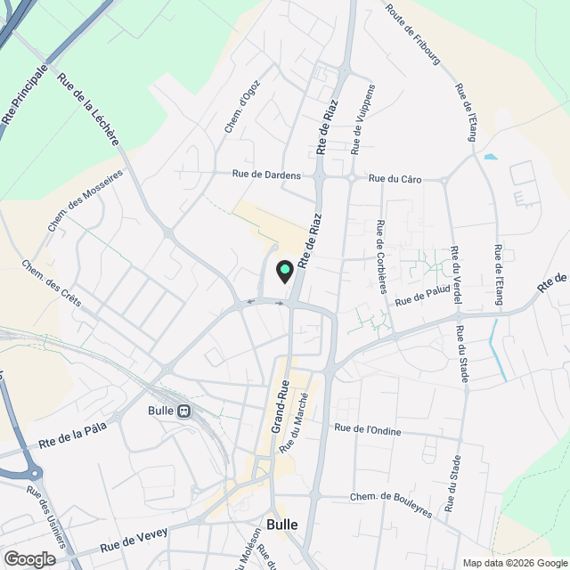 Superbe appartement 4,5 pièces au cœur de Bulle - Karte