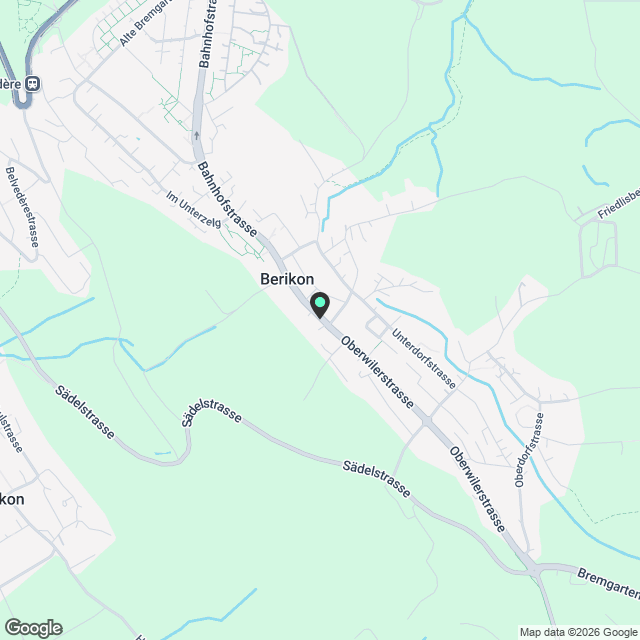 Moderne 4-Zimmer-Duplex-Wohnung an zentraler Lage in Berikon - Karte