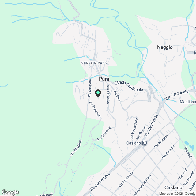 Moderne neu gebaute Villa - Karte