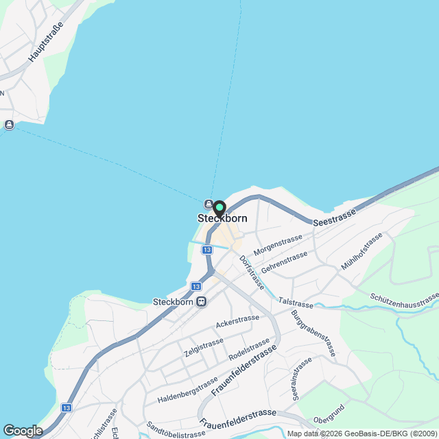 1 – Zimmer kernsanierte Wohnung mit Seeterrasse direkt am See gelegen - Karte