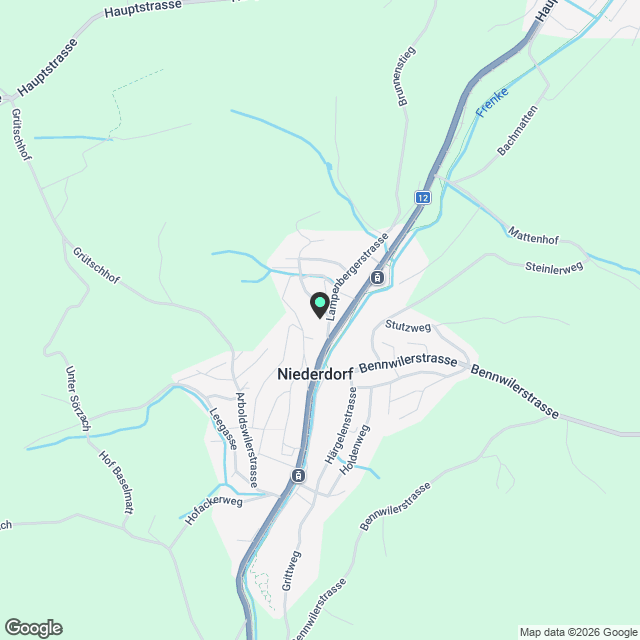 ERSTVERMIETUNG - Wohnen am Burghaldenweg - Karte