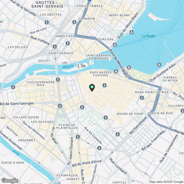 Bel appartement dans l"hyper centre de 4 pièces - Karte