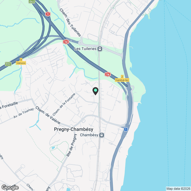 Magnifique maison mitoyenne neuve de 7 pièces à Pregny-Chambésy - Karte