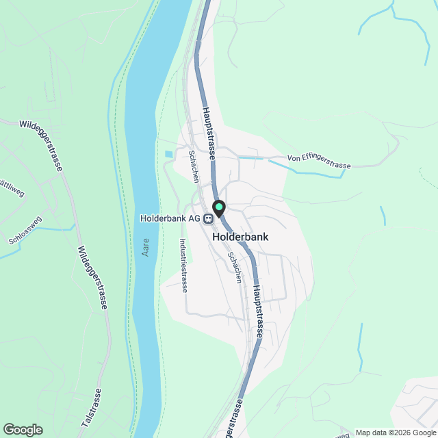 Moderne, voll möblierte 1.5-Zimmer-Wohnung – Erstbezug im Neubau (2024) in Holderbank (AG) - Karte
