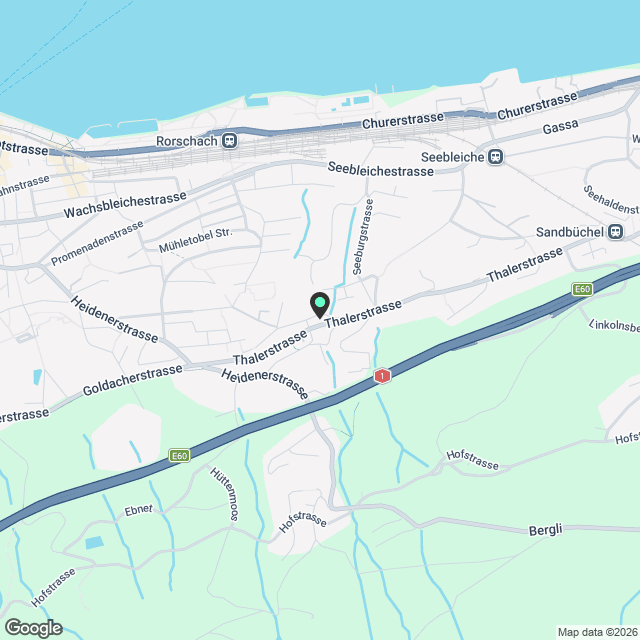 Moderne Attikawohnung mit grosszügigen Terrasse - Karte