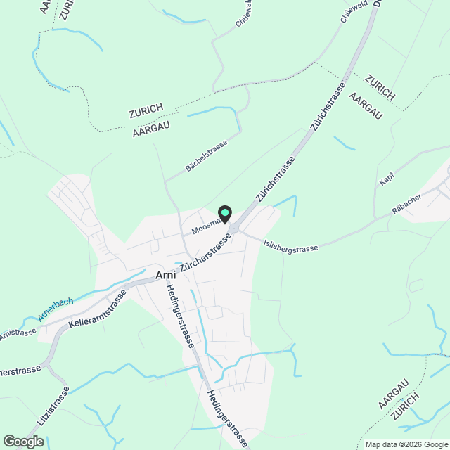 Erstvermietung 4.5-Zimmer-Neubau-Wohnung mit Balkon in Arni - Karte