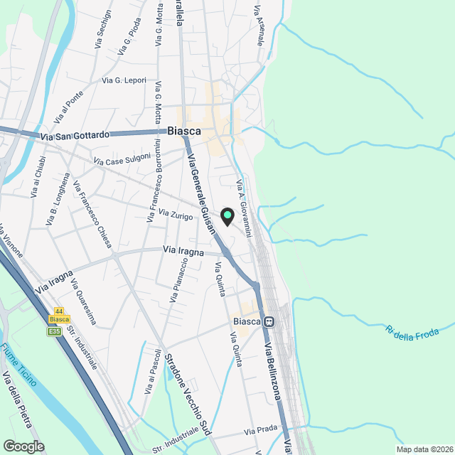 BIASCA AFFITTASI ULTIMA CASA DI STANDARD SUPERIORE - Karte