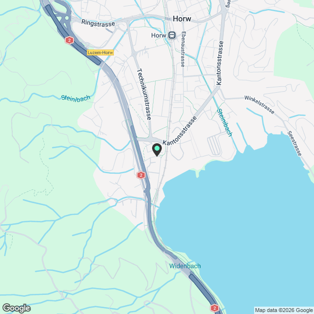 Coming soon: Neue Attikawohnung mit Terrasse und Weitblick, mitten in Horw - Karte