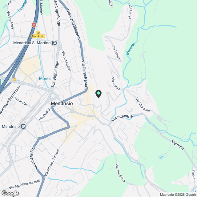 Appartamento moderno nel centro storico di Mendrisio - Karte