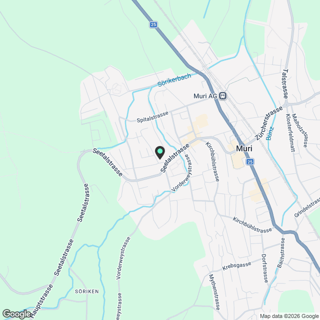 Exklusive 67m² Wohnung mit zwei Nasszellen und separatem Bastelraum - Karte