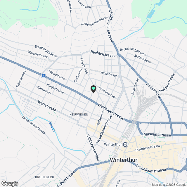 Wohnen mit Industrie-Chic in der ehemaligen Bschüssig - Karte