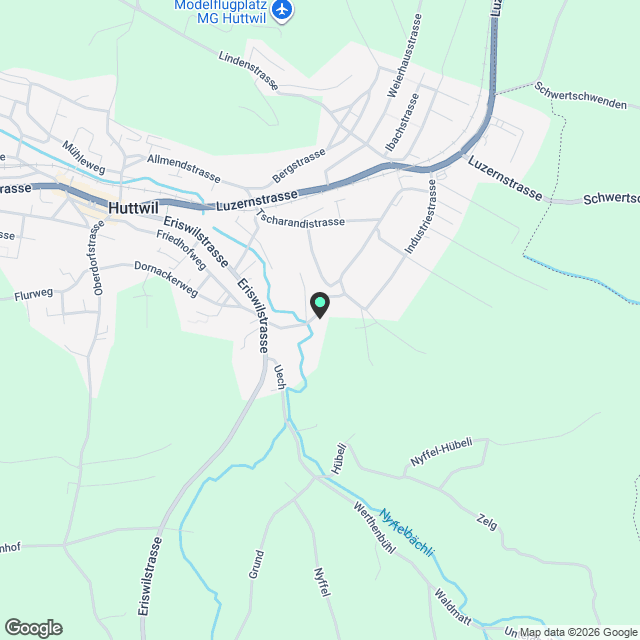 Moderne 3.5-Zimmer-Attikawohnung mit sonniger Terrasse in Huttwil - Neubau 2026 - Karte