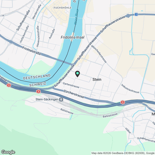 4,5 Familienwohnung mit Hobbyraum / Keller - Karte